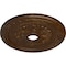 Ekena Millwork Palmetto Medallion (Canopies up to 3 5/8"), 23 5/8"OD x 3 5/8"ID x 1 5/8"P, Root Beer Crackle CM23PMRBC - alternate 3